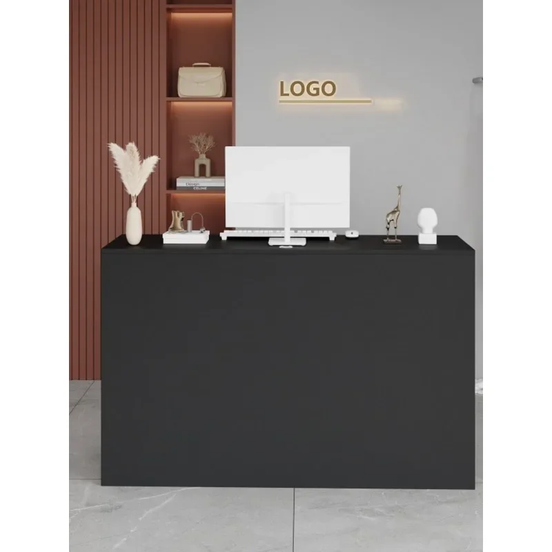 Small checkout page Flat clothing store Counter display Simple modern bar Beauty salon Reception desk Table