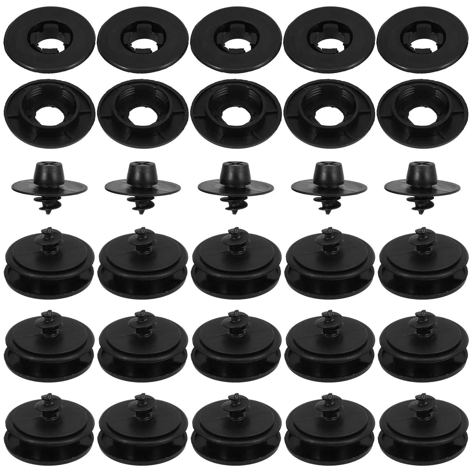 

20Sets Foot Pad Heavy Duty Floor Mat for Cars Anti-Slip Design Compatible with Various Floor Mats Fixings