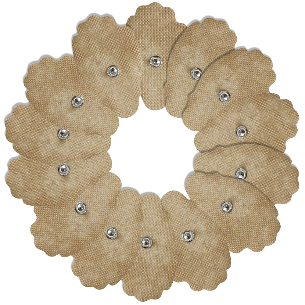 10/20Pcs Self Adhesive Electrode Patch Accessories Replacement Electrodes Pads for EMS Muscle Stimulator TENS Pulse Massager