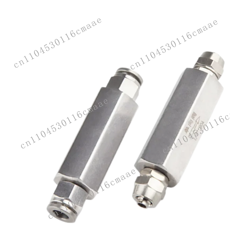 Industrial machinery General mechanical parts Pneumatic accessories Cylinder  body Double inner 1/8 304 material check valve