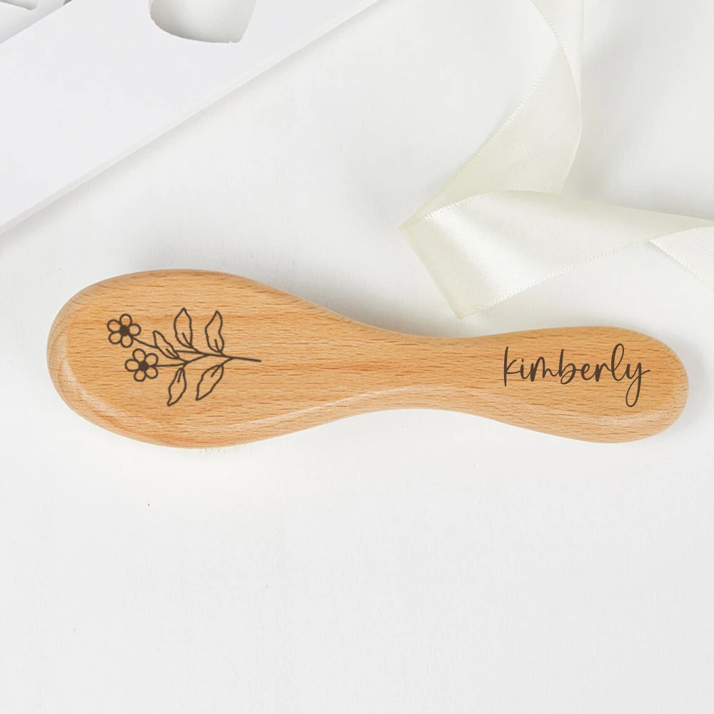 Personalized Baby Hairbrushes Custom Brush Hairbrushes for Kids Personalized Gifts Baby Birthday Gifts