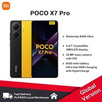 POCO X7 Pro 5G Global Version NFC Mobile Phone 256GB / 512GB Dimensionality 8400-Ultra 6.67 120Hz 90W 6000mAh Display