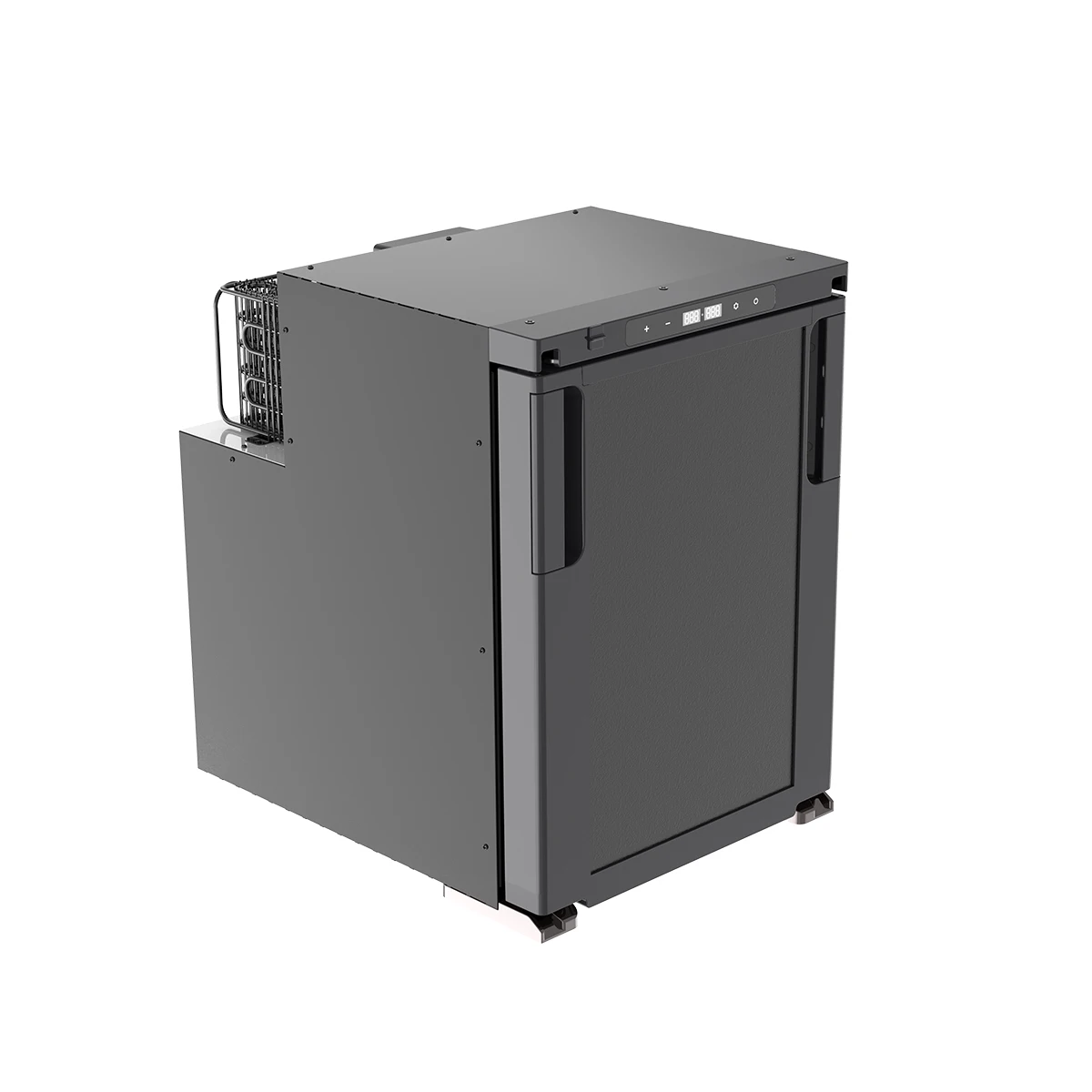 

R50S 12v Eletronic Control Car Freezer RV Appliance Mini Car Refrigerator Dual Zone Dc Compressor Mini Fridge for RV