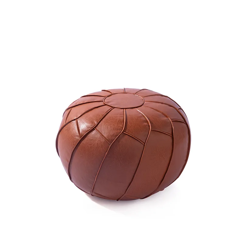 

Multifunctional Footstool Leather Home Use Cushion Seat