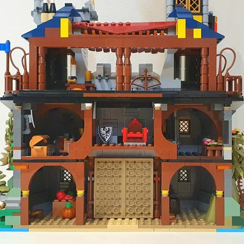 Moc Building Bricks Military Castle Model Sorcerer's Stronghold Technology Modular Blocks Gifts Christmas Toys DIY Sets Assembly