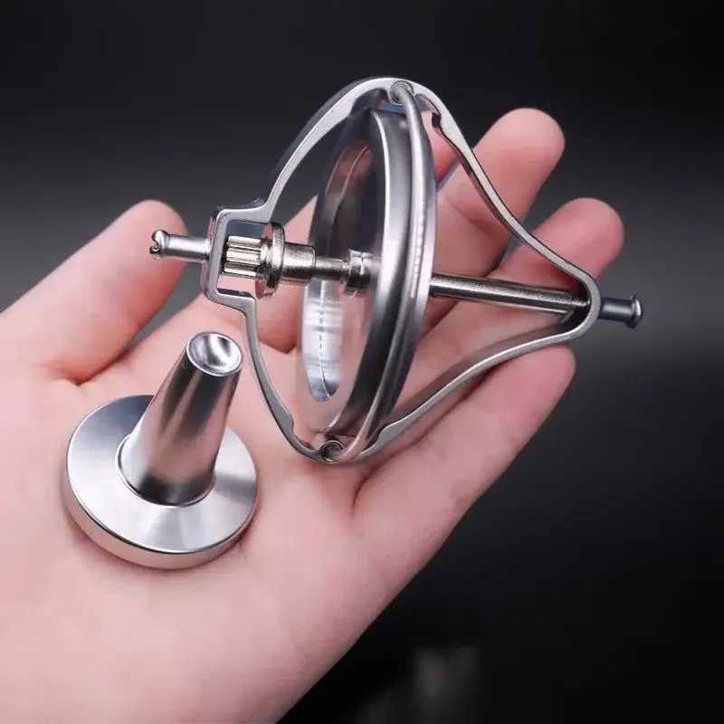 Mechanical Metal Gyroscope - Antistress Fidget Anxiety Autism Classic Educational Technology Props Creative Gift
