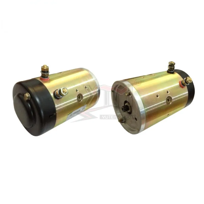 High Torque 48V 2KW CW CCW Direct Brush Hydraulic DC motor for hydraulic power units