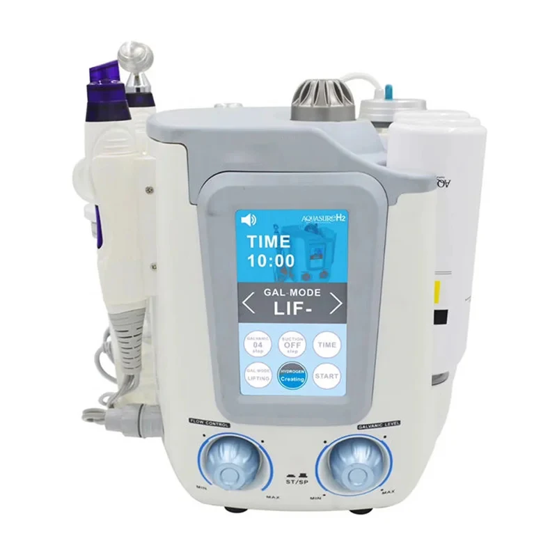 

2026 NEW 3 in 1 Aquasure Facial Spa Skin Care Deep Cleansing Machine with H2 O2 Water Bubble Microcurrent Hydra Dermabrasion