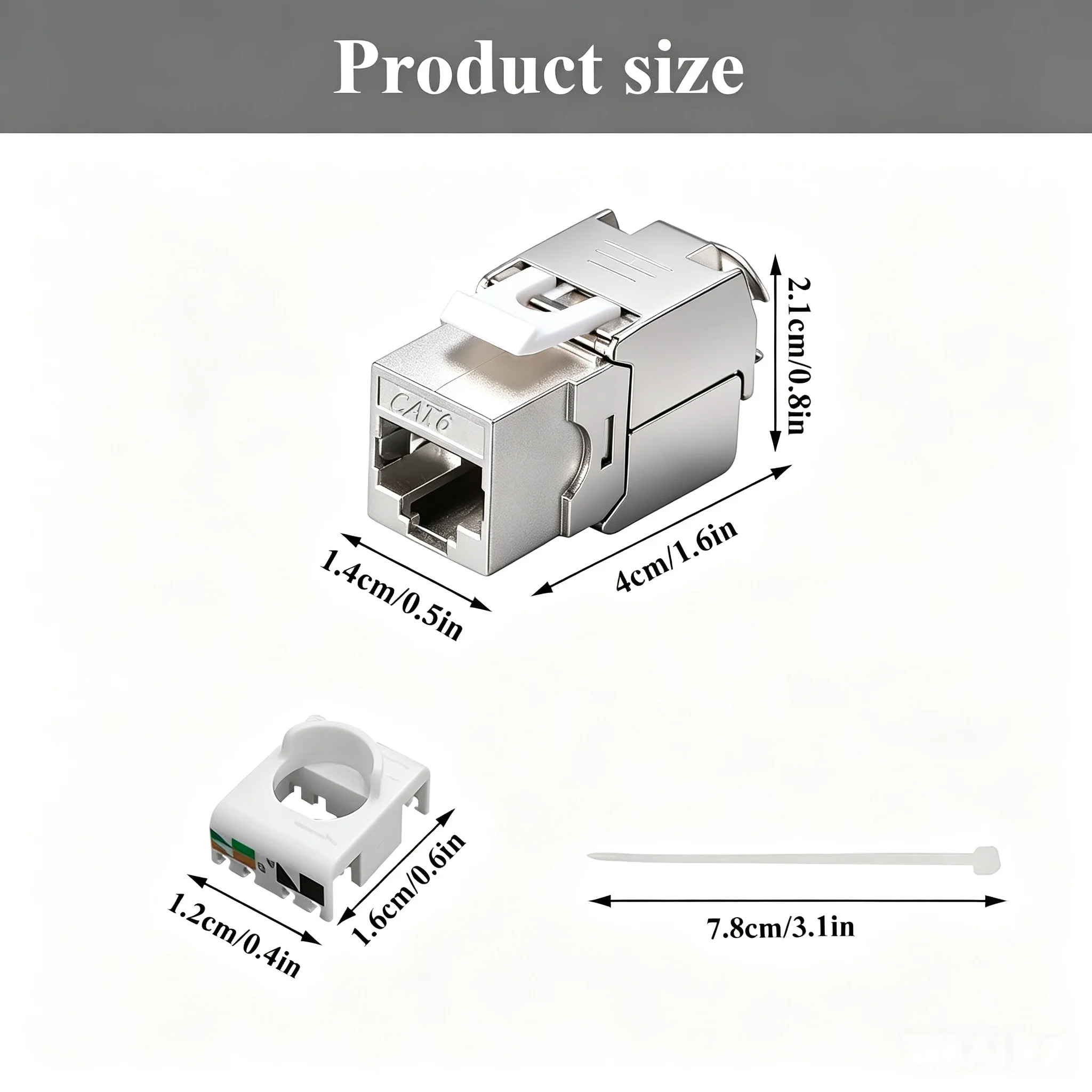 SUMMITEK 1PCS RJ45 Cat7 Keysto - Rj45 Jack review and price