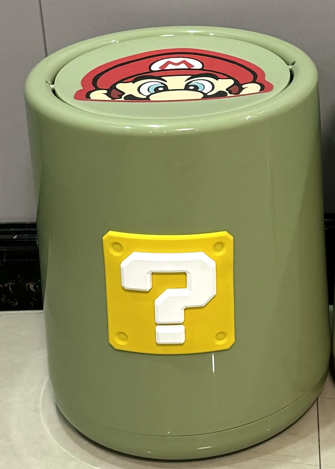 クリーミー風マリオゴミ箱漫画大容量人格かわいいシェイク蓋