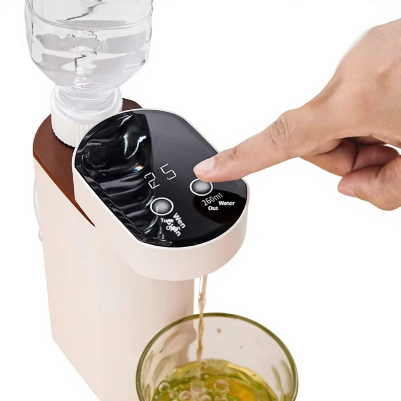 Portable plastic desktop electric water dispenser hot and cold automatic vertical water dispenser