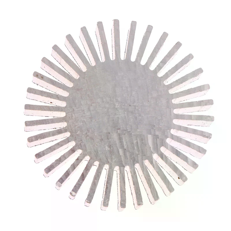 /PFU/Aluminum COB Radiator Diameter 50mm 3~7W High Power Led Heatsink Sunflower Solid Radiator Round Alloy