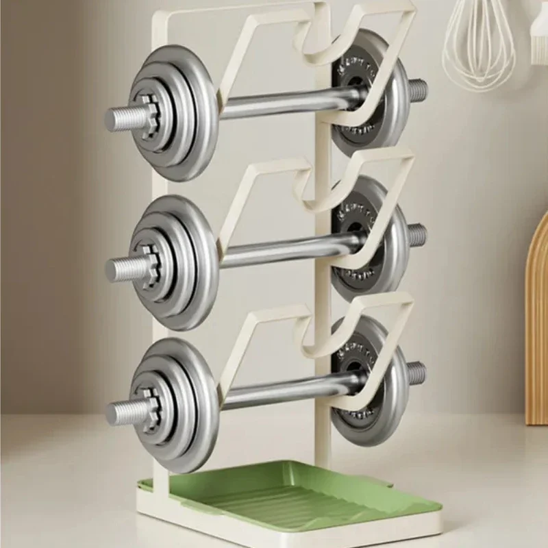 

Kitchen Pot Cover Rack, Multifunctional Storage Device, No Punching Required, Countertop Organizer, Convenient Holder