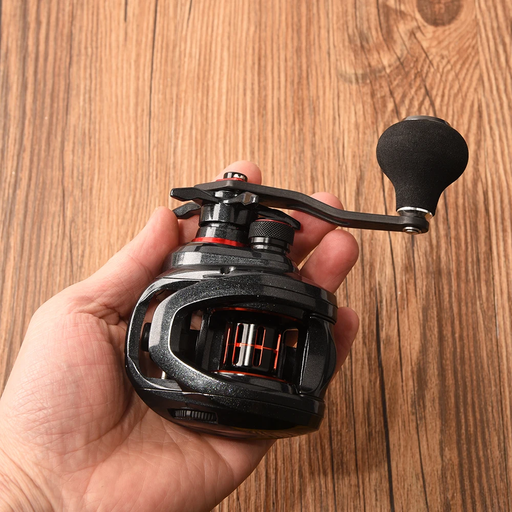 Carrete de pesca Johncoo con engranajes de alta relación - imagen 2
