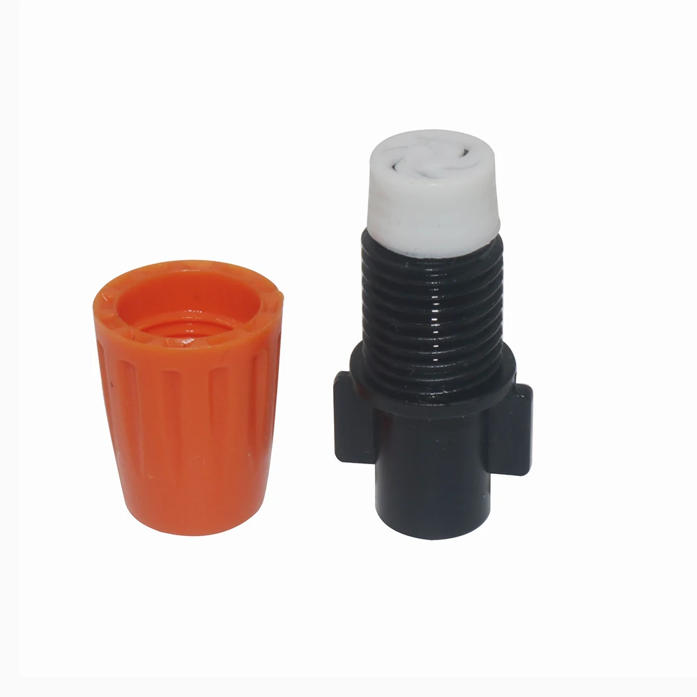 10Pcs Garden Greenhouse Atomization Irrigation System Way Adjustable Brass Plastic Sprayer Kit Humidification Cooling Dedusting