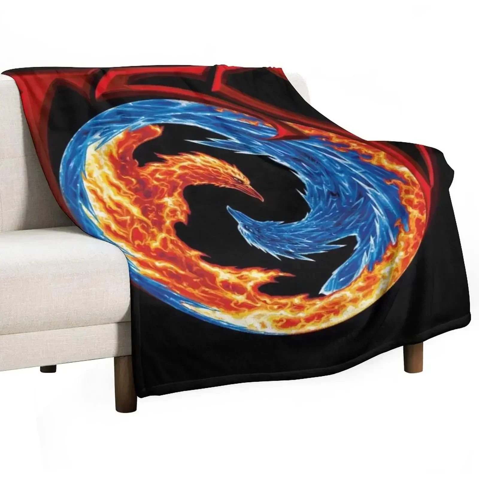 Trans Siberian Orchestra Logo Throw Blanket Quilt Decorative Beds for winter Vintage Bed covers Luxury St Blankets