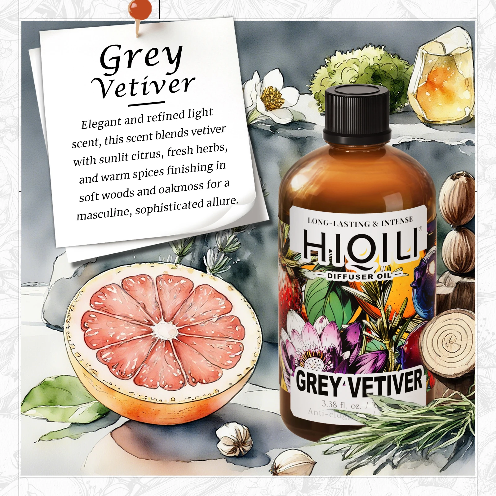 100ml-grey-vetiver-scented-perfume-oil-for-men、women-long-lasting-natural-essential-oil-blend-for-men's、women's-fragrance