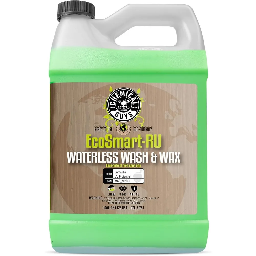 

Eco Friendly Waterless Car Wash and Wax Ready to Use Safe for All Vehicles 128 fl oz
