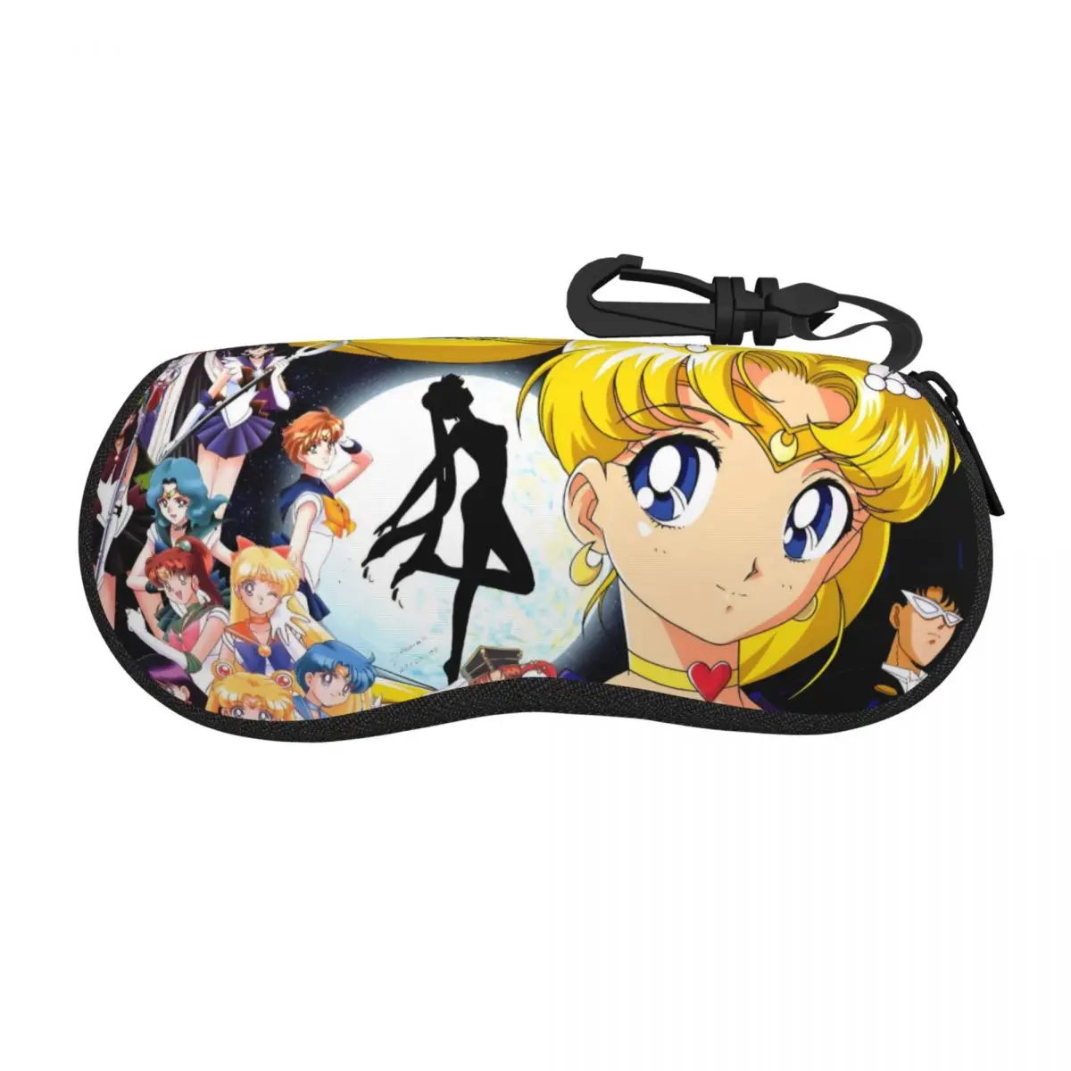 Custom Anime S-Sailors M-Moons Shell Eyeglasses Protector Cases Cool Sunglass Case Japan Glasses Pouch