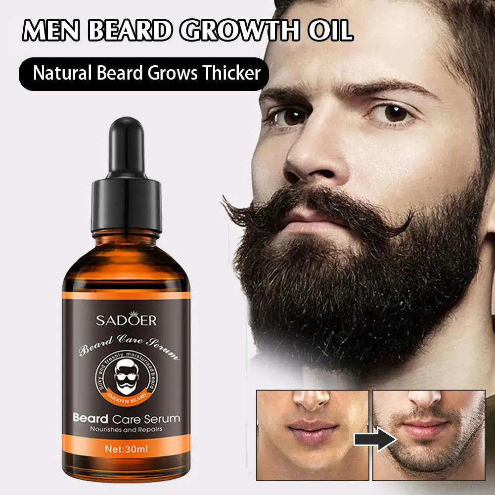 

Men's Beard Growth Beard Oil, Beard Balm, Shaving Mousse, Beard Enhancement Essential Oil Natural Beard Growth Essential Oil