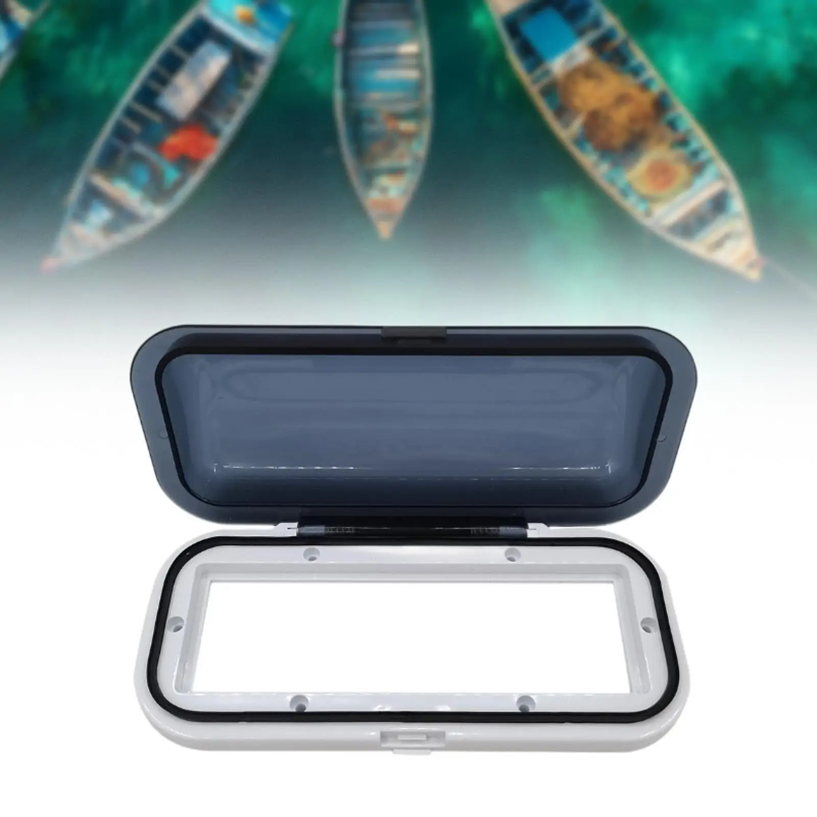 Water Resistant Marine Stereo Cover Flip Up Door Audio Housing Shell Protector for Boat Radio Waterproof