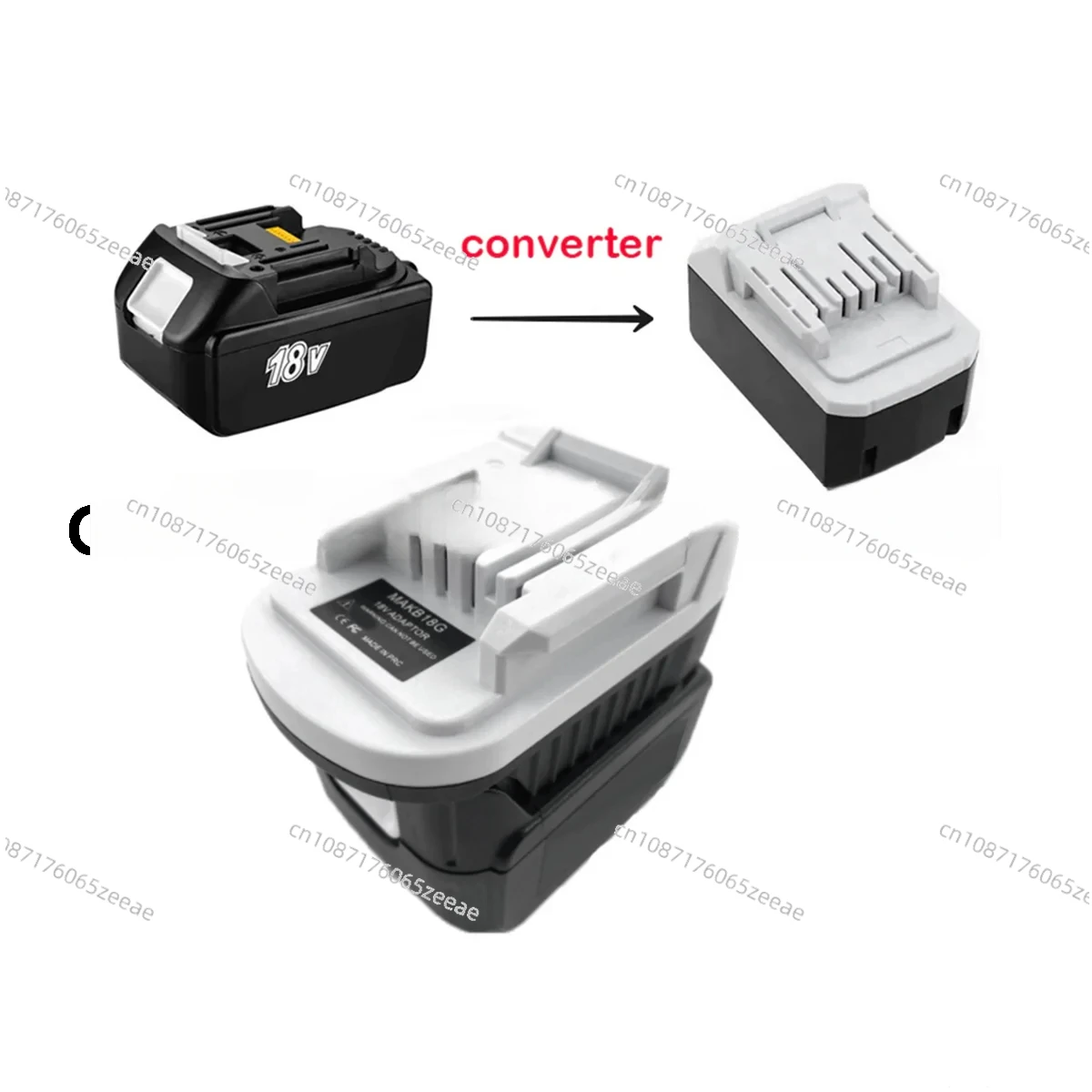 For 18V Li-Ion Battery To Replace for Makita G Series Battery BL1813G BL1815G BL1811G Lithium Battery Adapter