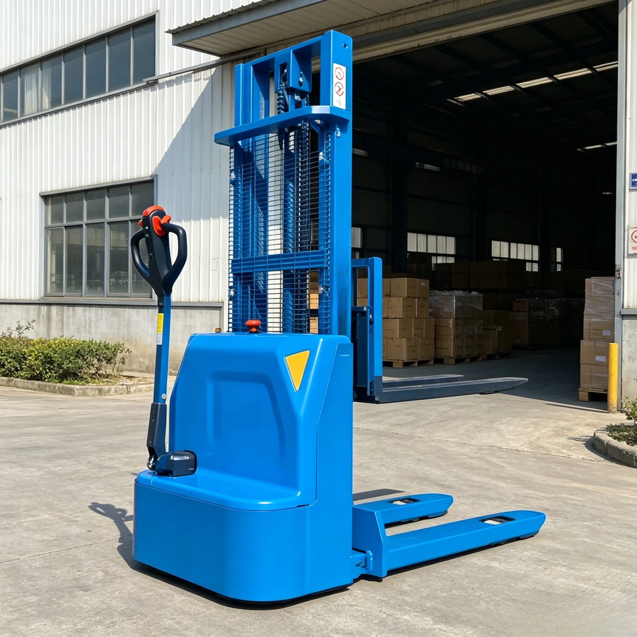 Apilador Eléctrico Personalizado, Apilador con Conductor a Bordo, Apilador Eléctrico Noblelift, 1500 kg, 3 m, Apilador Eléctrico, Carretilla Elevadora