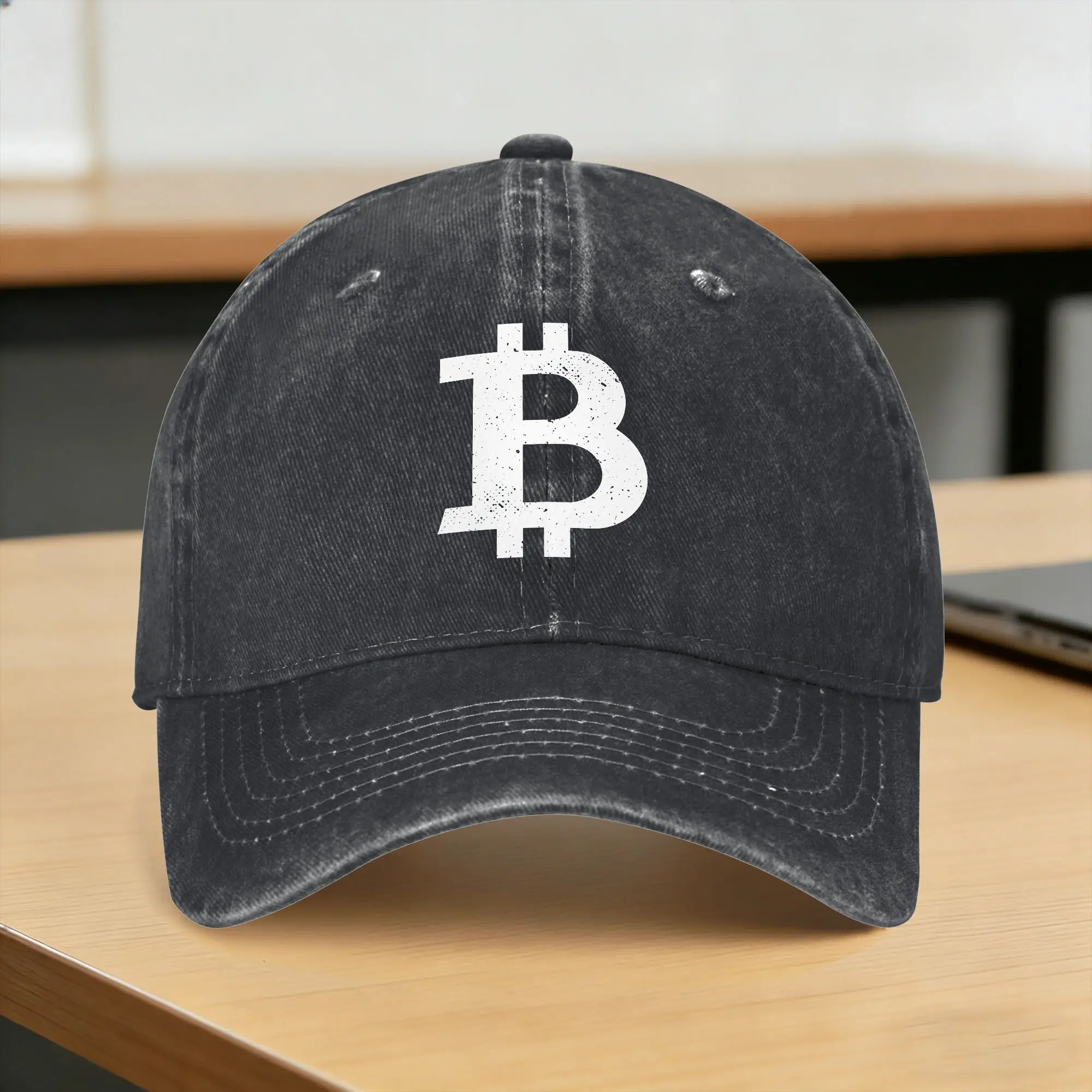 Bitcoin Casual Baseball Cap Summer  Trucker Hat Sun-Proof Kpop Rock Snapback Cap Couple Women Trendy Baseball Caps