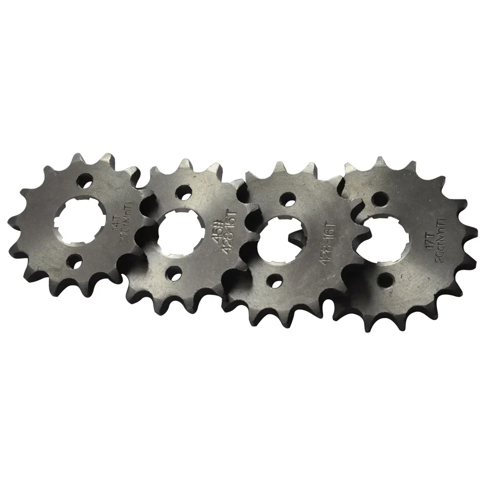 Motorcycle Front Sprocket For Daelim VC125 VL125 VJ125 VJF125 VS125 VT125 Evolution Derbi 125 Baja Cross City Kymco 150STR 50KXR