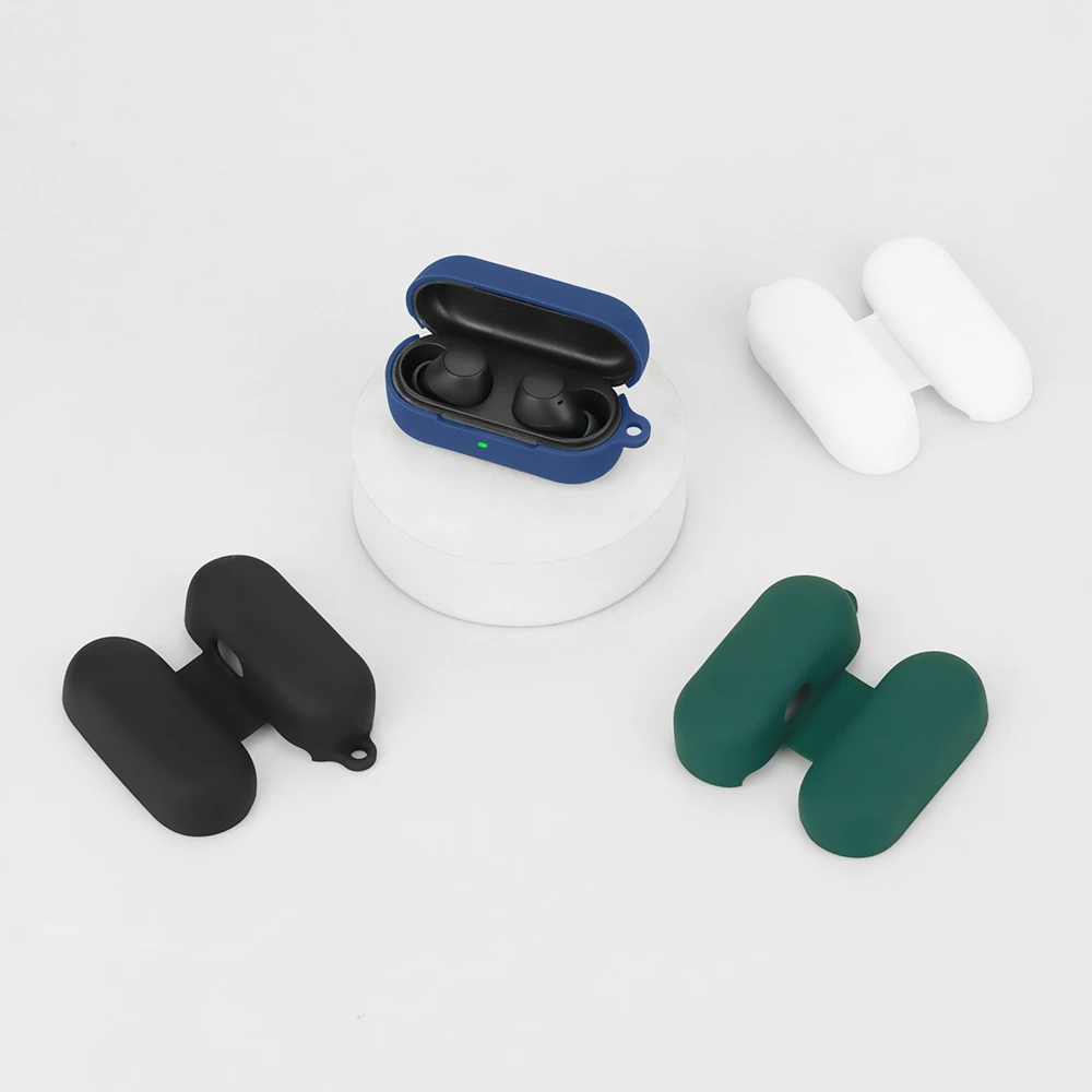 เคสป้องกันหูฟังสําหรับ SONY WF C510 เคสชาร์จเคสหูฟังบลูทูธเคสซิลิโคนนุ่ม