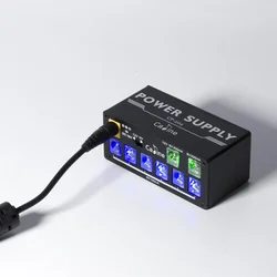 Caline CP-204 Guitar Effect Pedal Power Supply 8 Isolated Outputs Anti-Interference 18W Different Output Guitar Effect Power