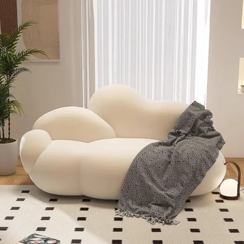 Lazy sofa ins wind small apartment cloud sofa is preferably scratch-resistant and wear-resistant cat claws