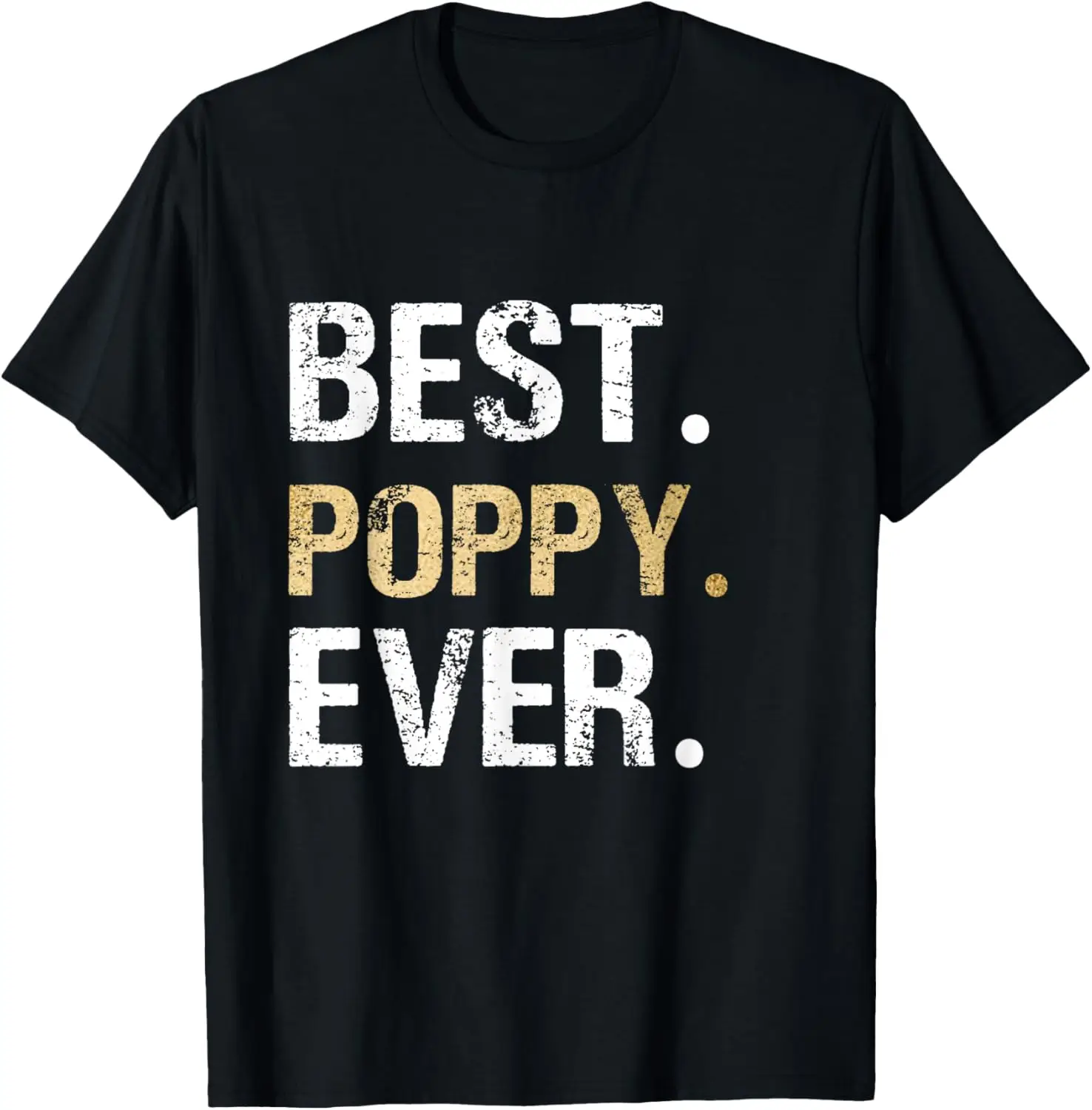 Best Poppy graphic Poppy Gift from Granddaughter Grandson T-Shirt