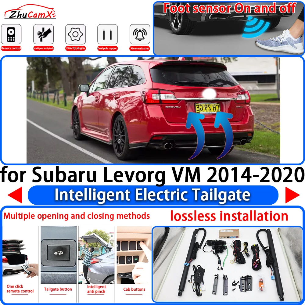 

ZhuCamX for Subaru Levorg VM 2014-2020 Power Liftgate Trunk Electric Suction Tailgate Intelligent Tail Gate Lift Strut System