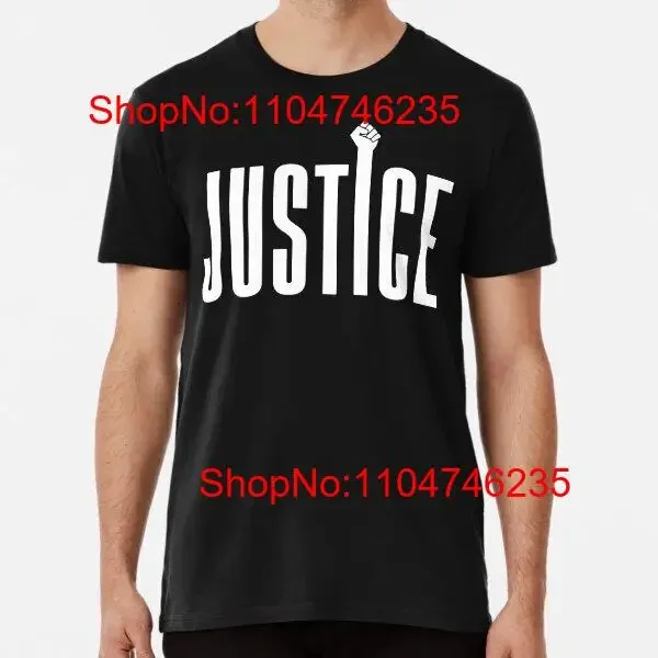 Justice Premium opinión política hecha en EE. UU. Camiseta S 5XL vintage lavada Top para uso diario transpirable moda elegante