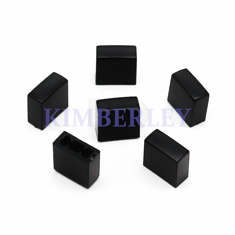 30PCS 12X5.5X11 Plastic Key Cap Electronic Device Switch Cap Power Amplifier Panel Key Cap Hole 3.2X3.2MM