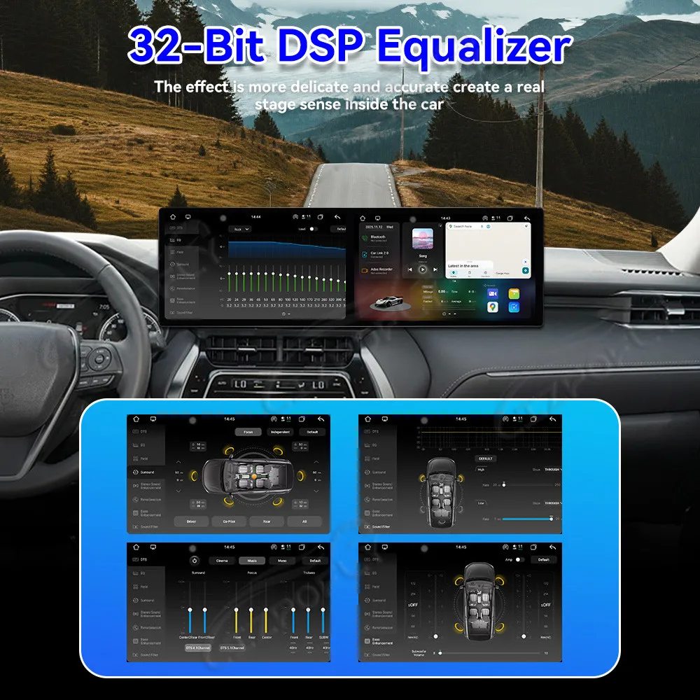 المزدوج 10.1 ''السيارات carplay أندرويد 15 لتويوتا لاماندو/فيسا 2022 راديو السيارة مشغل وسائط متعددة لتحديد المواقع ستيريو واي فاي رئيس وحدة