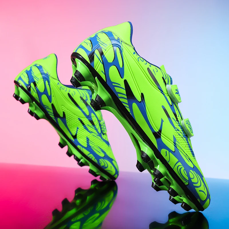Neue Männer Kinder Fußball Stiefel Ultraleicht Jungen Professionelle Fußball Schuhe Stollen Nicht-Slip Spiel Gras Training Schuhe Drop Verschiffen – Detail 7