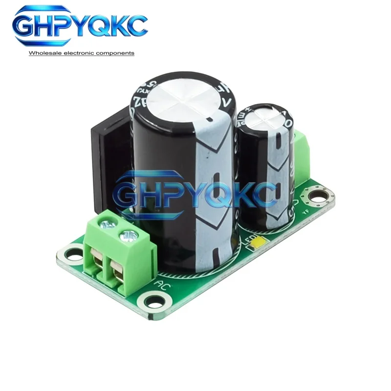 GHPYQKC 8A 4700UF/35V Single Power Supply Rectifier Filter Board Power Amplifier Non Regulator Power Module