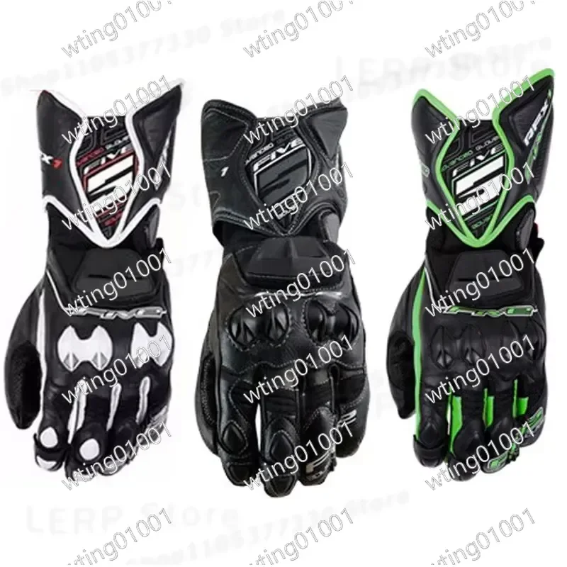 for-five5-rfx1-carbon-fiber-motorcycle-gloves-long-racing-anti-drop-warm-knight-riding-gear-protection