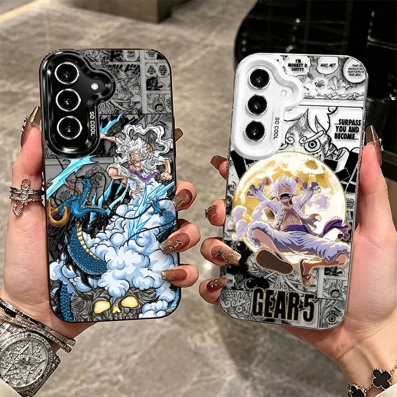 Kaido Nika Luffy Manga Case for Samsung Galaxy A26 A36 A56 A25 A35 A55 A34 A54 A13 A33 A53 5G A06 A16 A15 A14 A23 A52 A52S A31