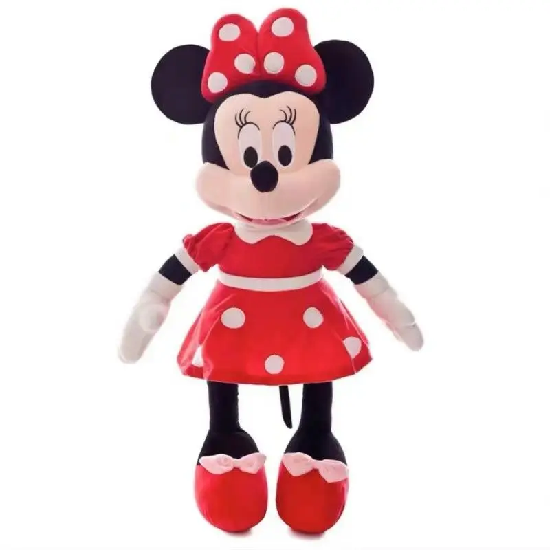 

Disney Mickey Mouse Minnie Plush Dolls Animal Stuffed Toys Birthday Gift Christmas Gift for Kids Cute Mickey Minnie Presents