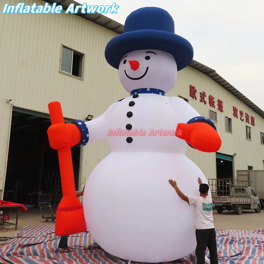 Customized Christmas Yard Blowups Frosty The Snowman Inflatable Blow up Snowman for Yard Toys