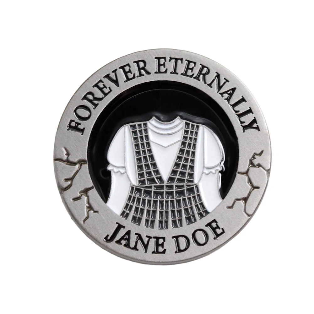 Forever Eternally Jane Doe Enamel Pin The Ballad of Jane Doe Brooch Musical Peripheral Backpacks Hats Jeans Decorative