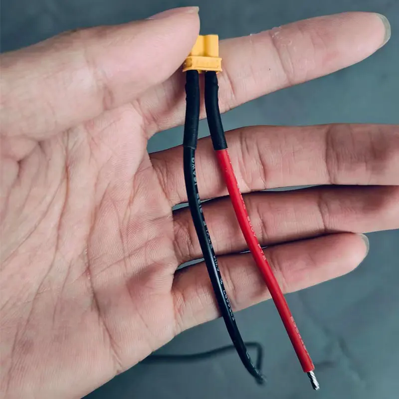 

XT30U Plug Connector Male / Female with 18AWG Cable Dual Extension Battery for RC Battery Cable
