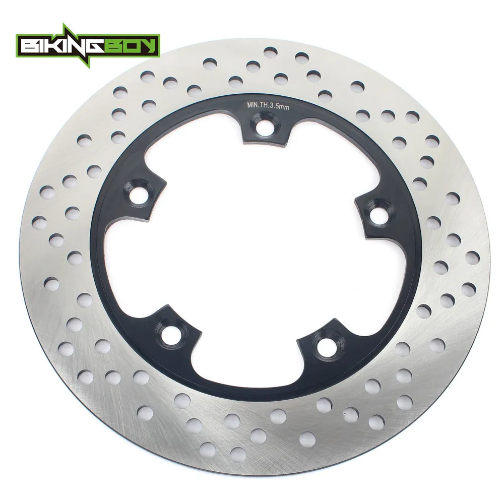 BIKINGBOY Rear Brake Disc Disk Rotor For Tuono 50 03-07 Tuono 125 04 Tuono 1000 R 03-09 06 08 V4 R APRC 11 12 13 Fighter 02-05