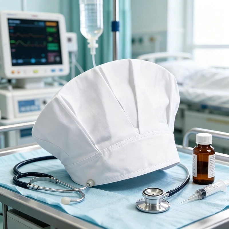 Solid Color Breathable Dust-proof Work Cap, Operating Room Nurse Doctor Hat, Kitchen Catering Anti Oil Fume Chef's Hat