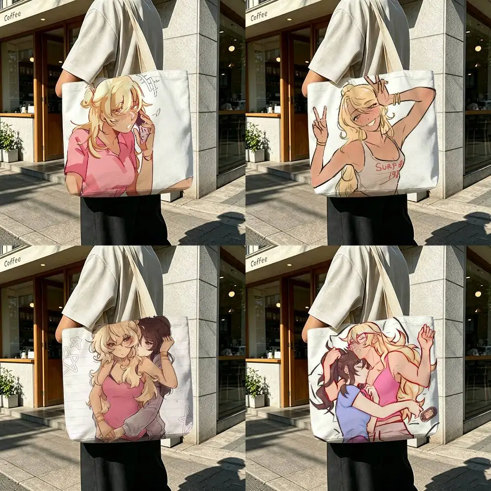 Game C-Class of 09 Printed Canvas Tote Bag with Zipper for Work School and Travel