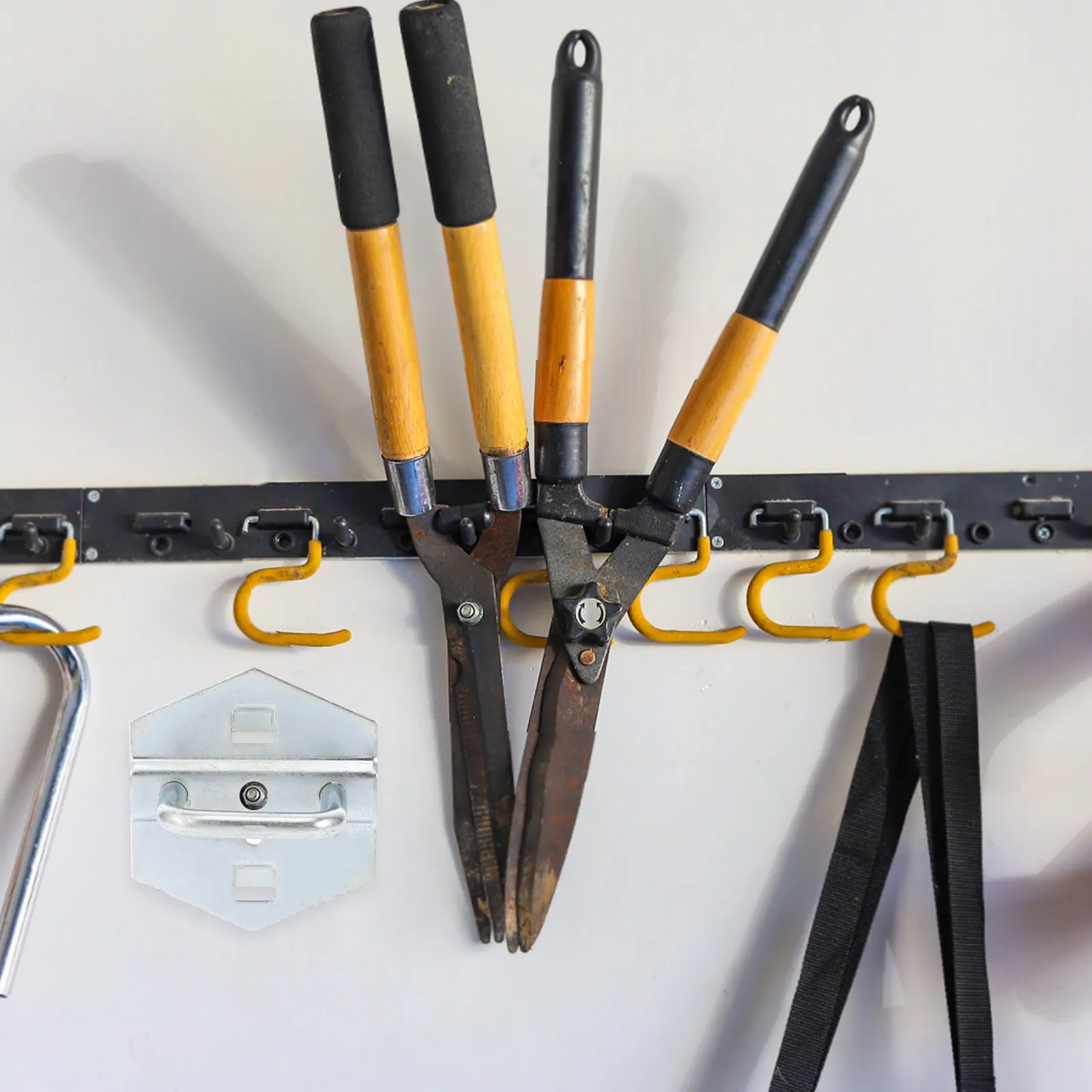 

Набор из 6 металлических U-образных крючков для перфорированных панелей, сверхпрочные, для организации инструментов в гараже, мастерской, на кухне, для дома, экономия места