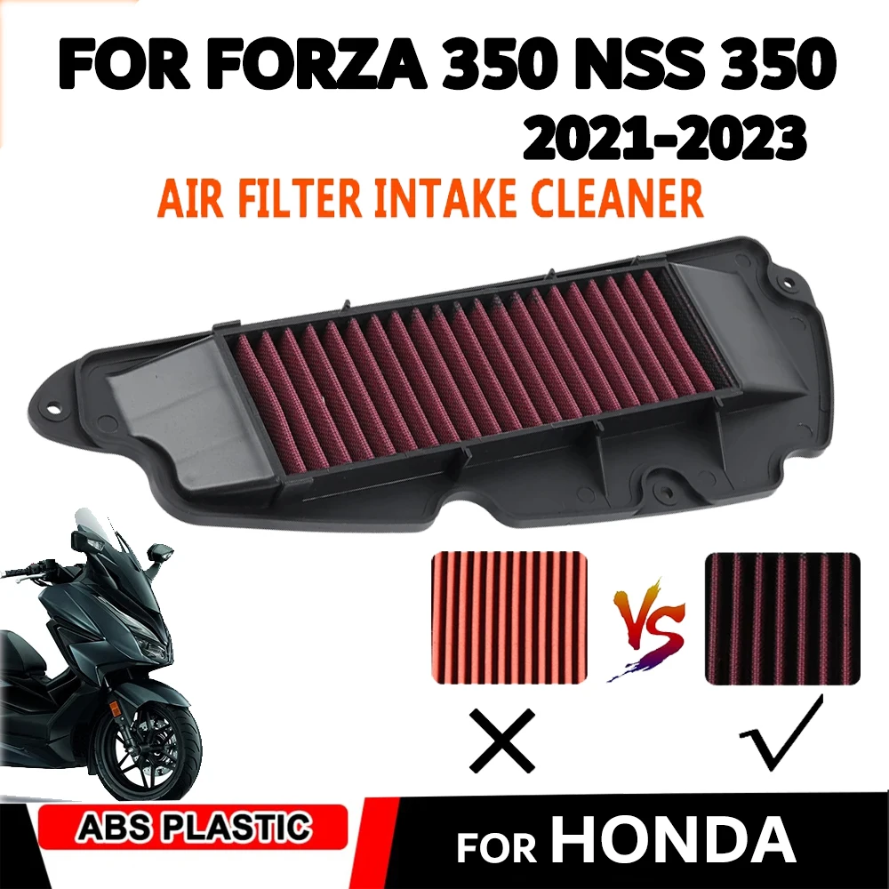 

For Forza350 Air Filter Intake Cleaner Air Element Cleaner Engine Protector For Honda Forza 350 NSS 350 2021 2022 Accessories